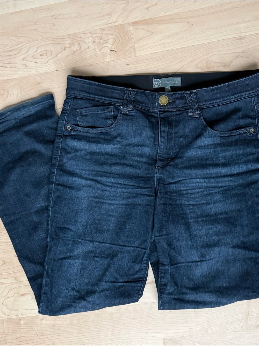 Wit & Wisdom Indigo Blue Stretch Denim Jeans